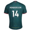 Maglia ufficiale Liverpool Henderson 14 Alternativa 2022-23 per Uomo